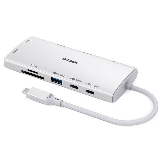 D-Link 10 USB Hubs Port USB Hub with Dual 4K HDMI, 100W Power Delivery, NEW