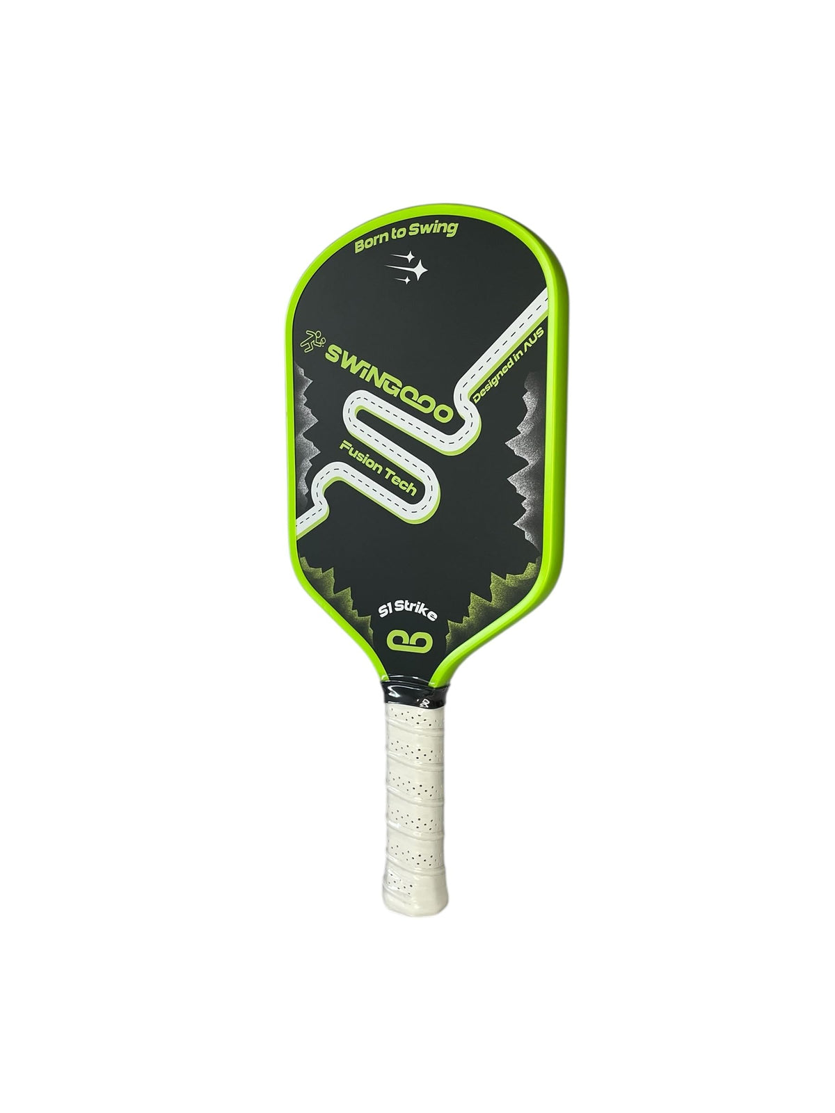 Swingooo Paddles Strike Fusion Tech Pickleball Paddle Carbon Fiber Size 14 NEW