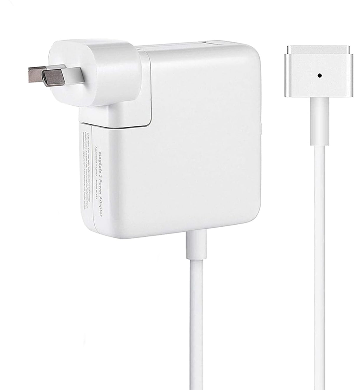 85W Magnetic T-Tip Laptop Charger Power Adapter for White Laptops DEMO