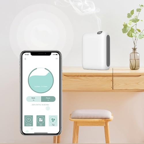 Scented Oil Diffuser 200ML Essential Ultrasonic Humidifier - White NEW