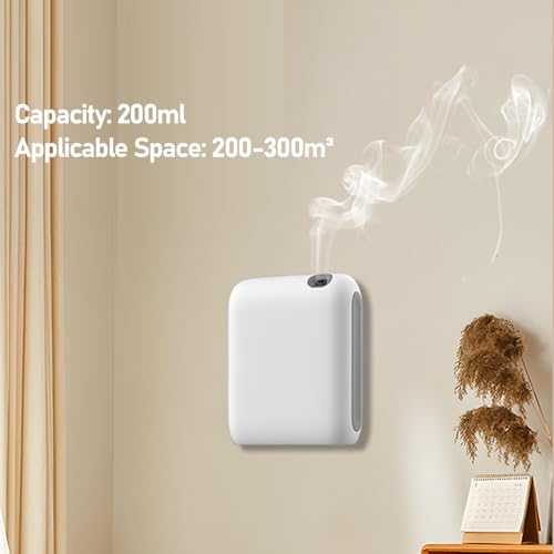Scented Oil Diffuser 200ML Essential Ultrasonic Humidifier - White NEW