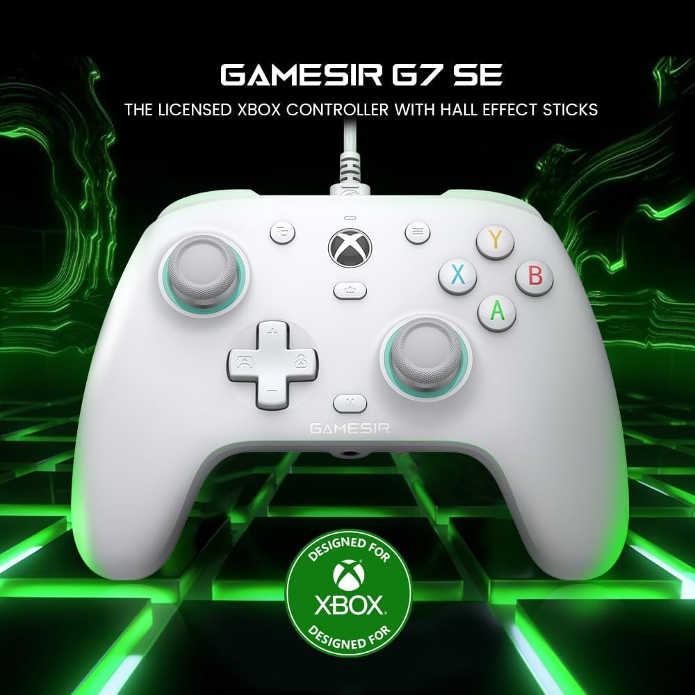 GameSir G7 SE White Wired Gaming Controller Xbox Series X|S NEW