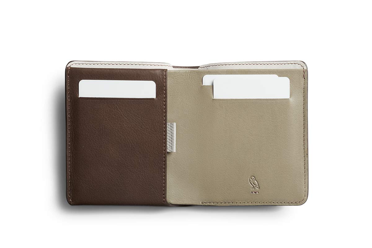 Bellroy Note Wallets Sleeve Darkwood Brown Slim Leather Wallet RFID NEW