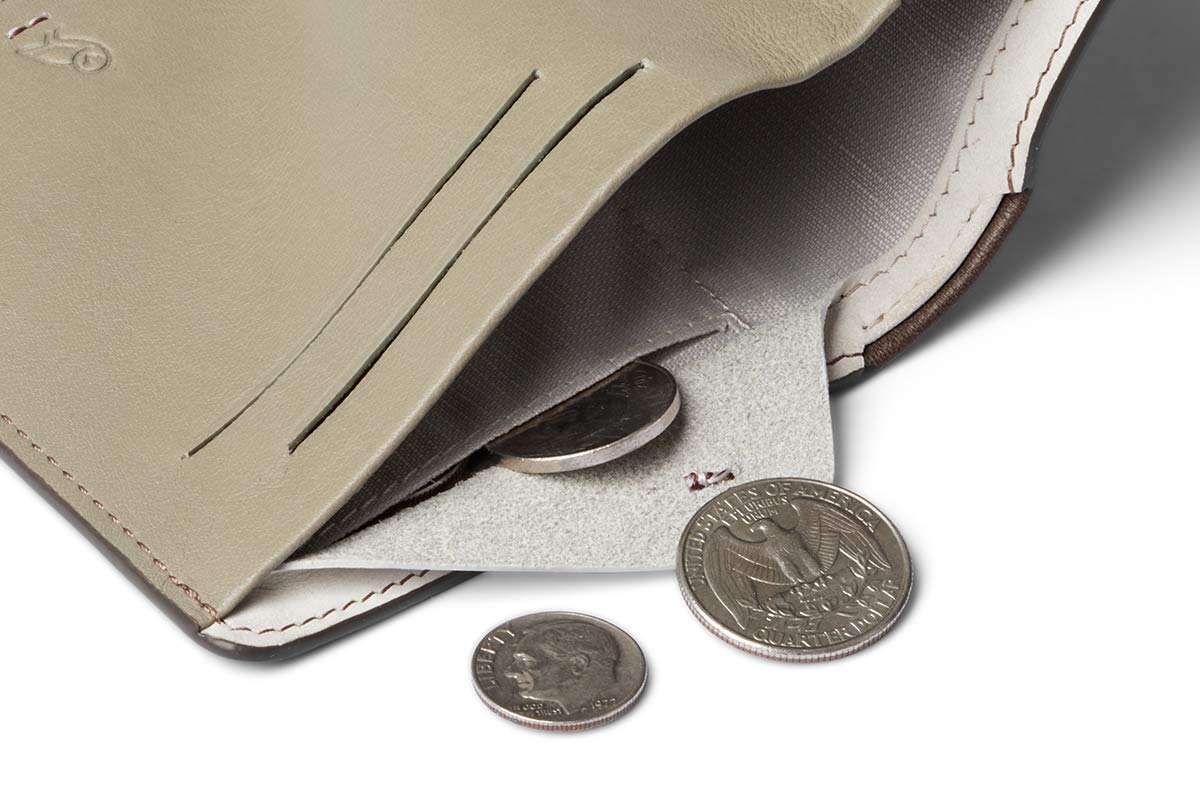 Bellroy Note Wallets Sleeve Darkwood Brown Slim Leather Wallet RFID NEW