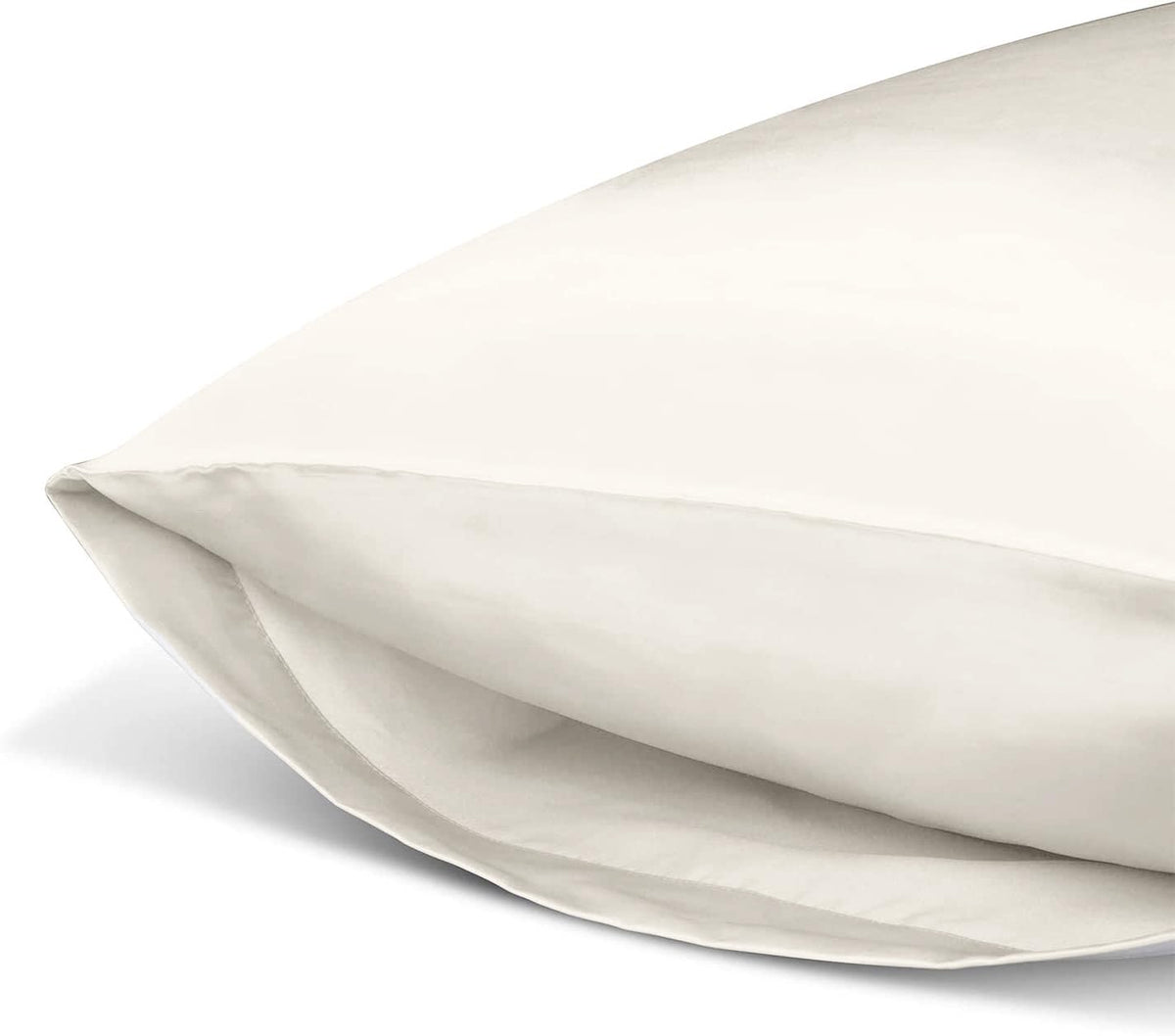 SANOOR Royal Pillowcases Blue Satin Pillowcase Standard - Soft Breathable NEW