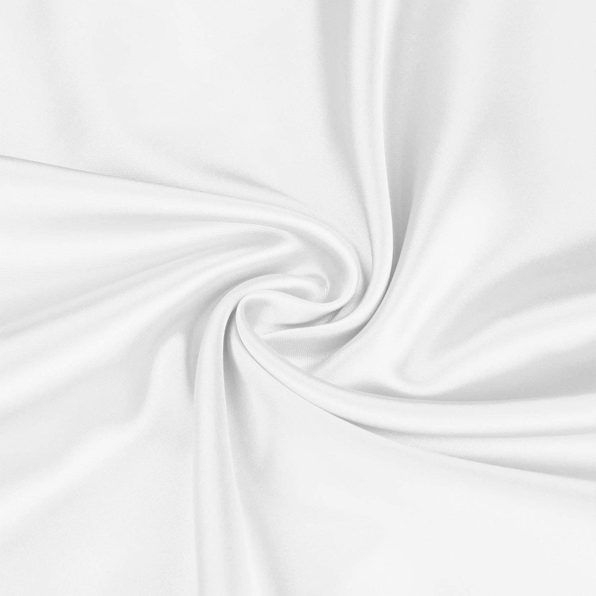 SANOOR Satin Pillowcases Silk Pillowcase Standard Pure White Soft NEW