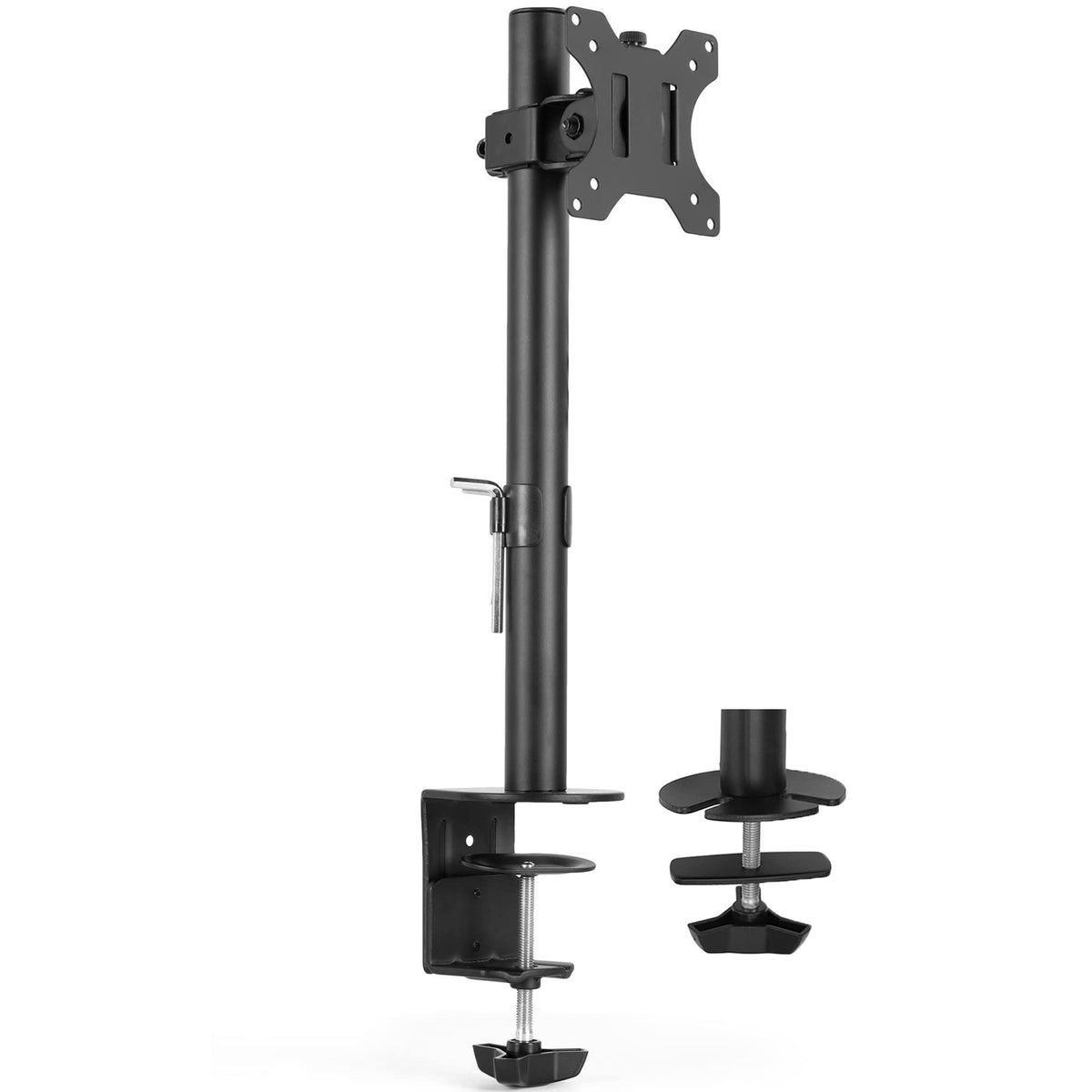 VIVO Single Monitor Desk Mount Stand Heavy Duty Steel - Black NEW