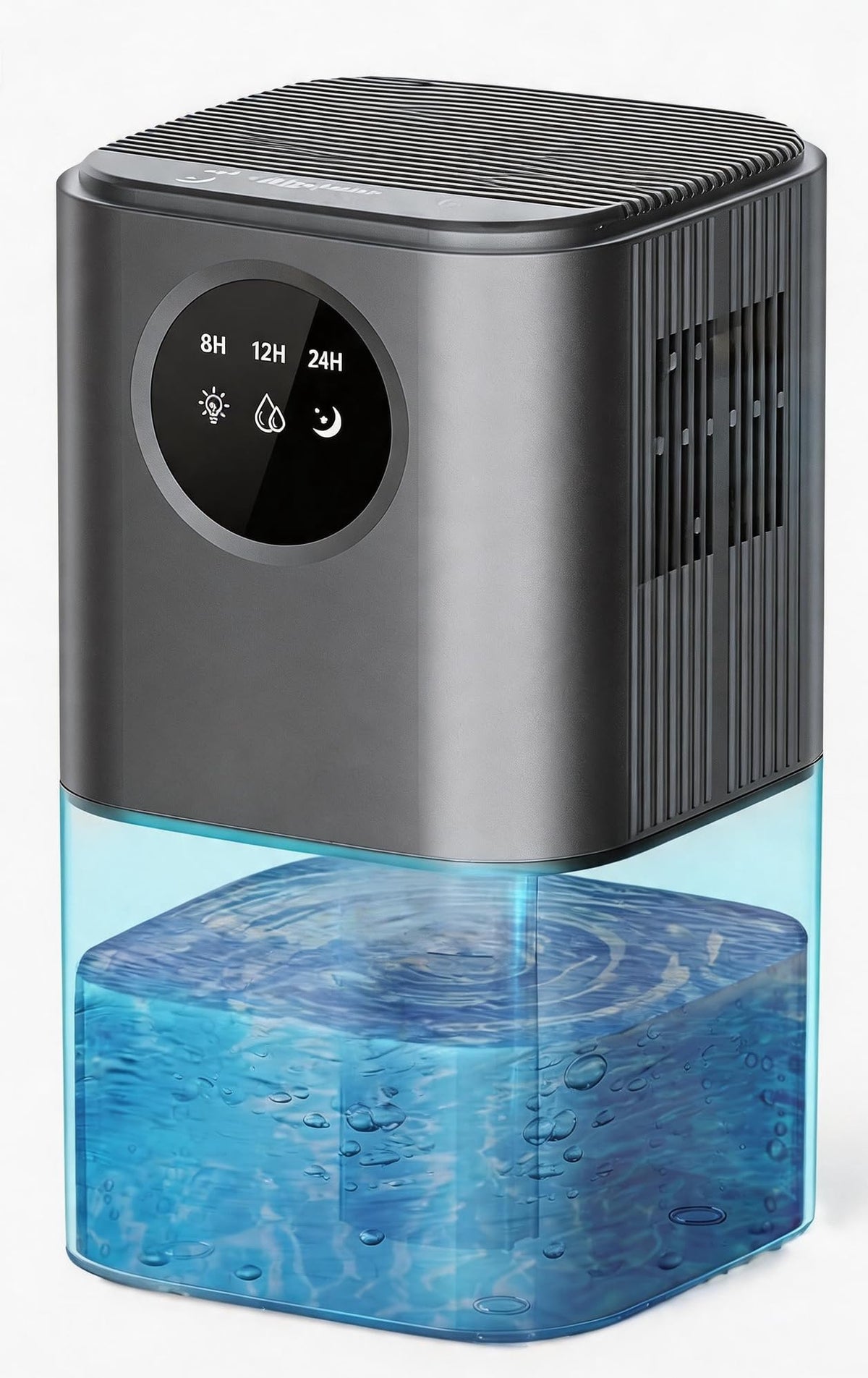 Dehumidifier 1700ml LED Display Black Home Bedroom Air Quality Size 1700ml NEW