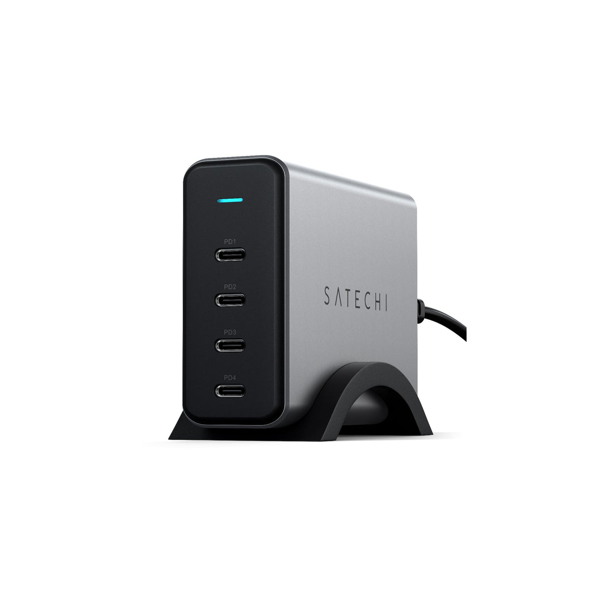 Satechi 165W Mains Chargers USB-C 4-Port GaN Charging Station - Space Gray DEMO