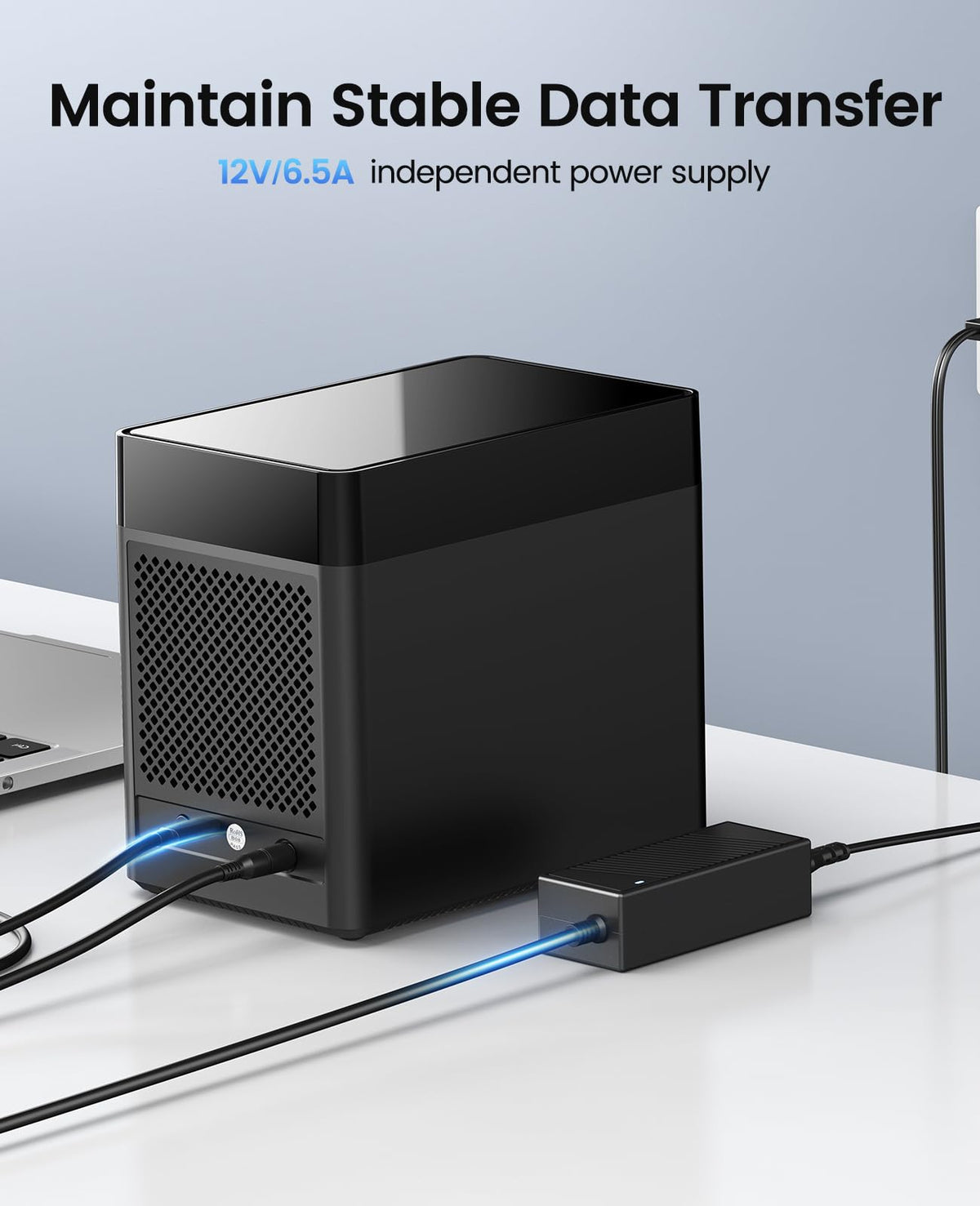 ORICO 5 Enclosures Bay Hard Drive Enclosure USB 3.0 SATA Storage Black DEMO