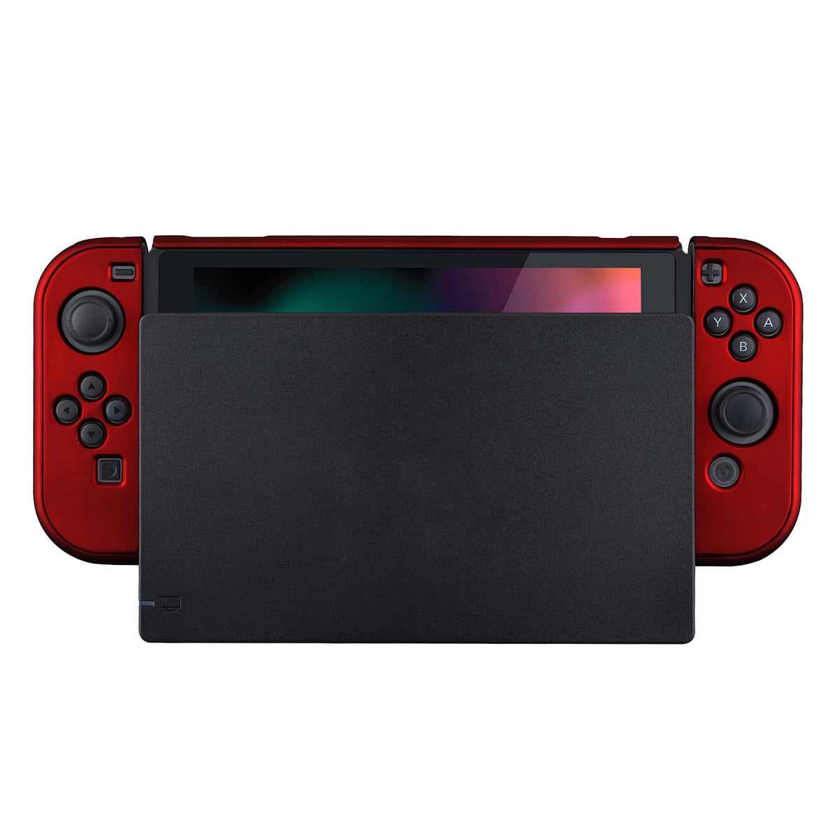 eXtremeRate PlayVital Back Cover Nintendo Switch Chameleon Scarlet Red Size NEW