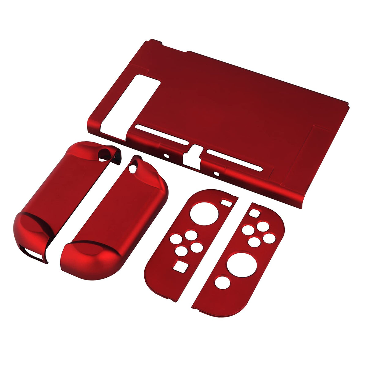 eXtremeRate PlayVital Back Cover Nintendo Switch Chameleon Scarlet Red Size NEW