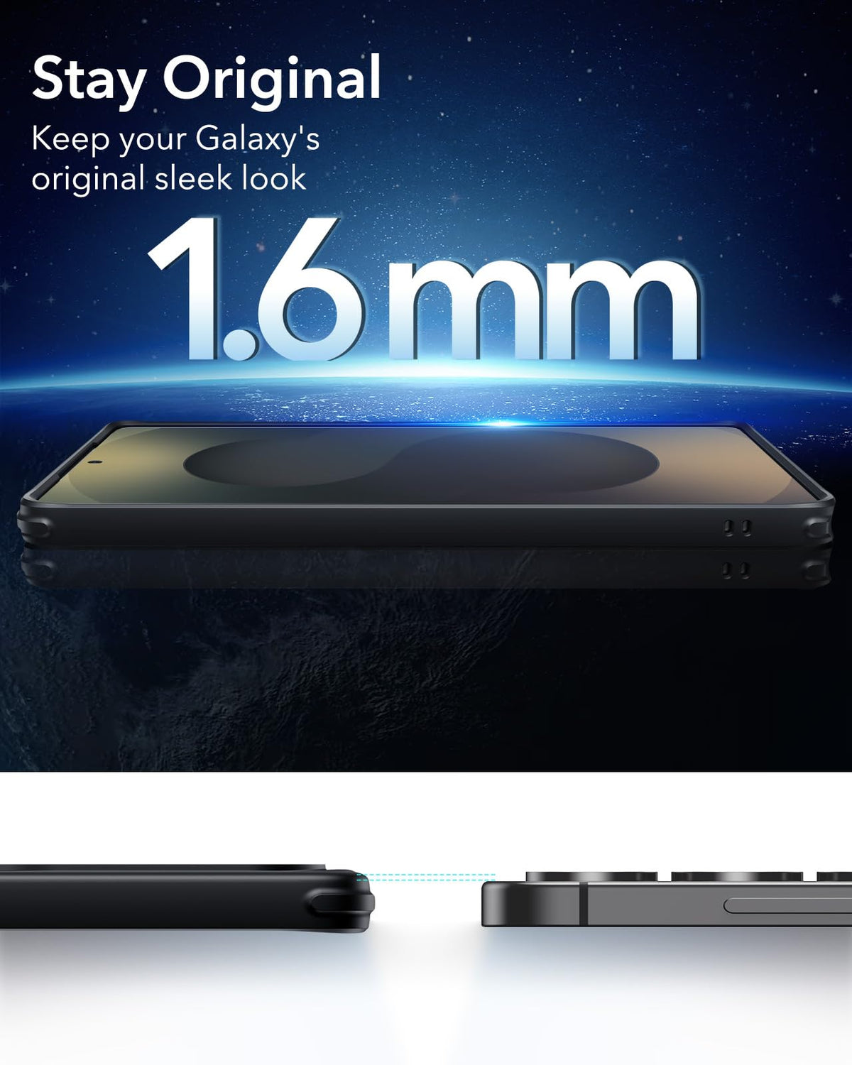 ESR Samsung Galaxy S25 Ultra MagSafe Phone Case - Frosted Black Size Galaxy NEW