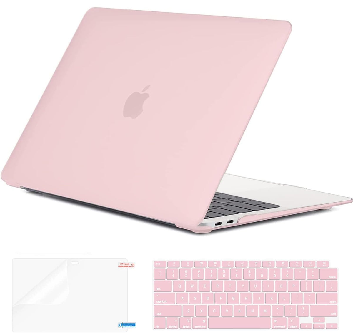EooCoo MacBook Air 13 inch Hard Case Shell Pink Protective Cover Size NEW