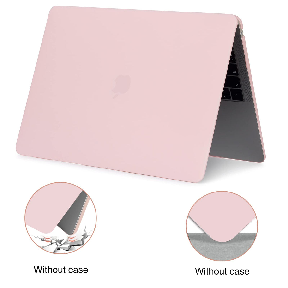 EooCoo MacBook Air 13 inch Hard Case Shell Pink Protective Cover Size NEW