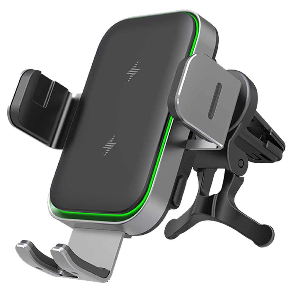 Wireless Car Automobile Chargers Charger 15W Fast Charging Qi Compatible DEMO