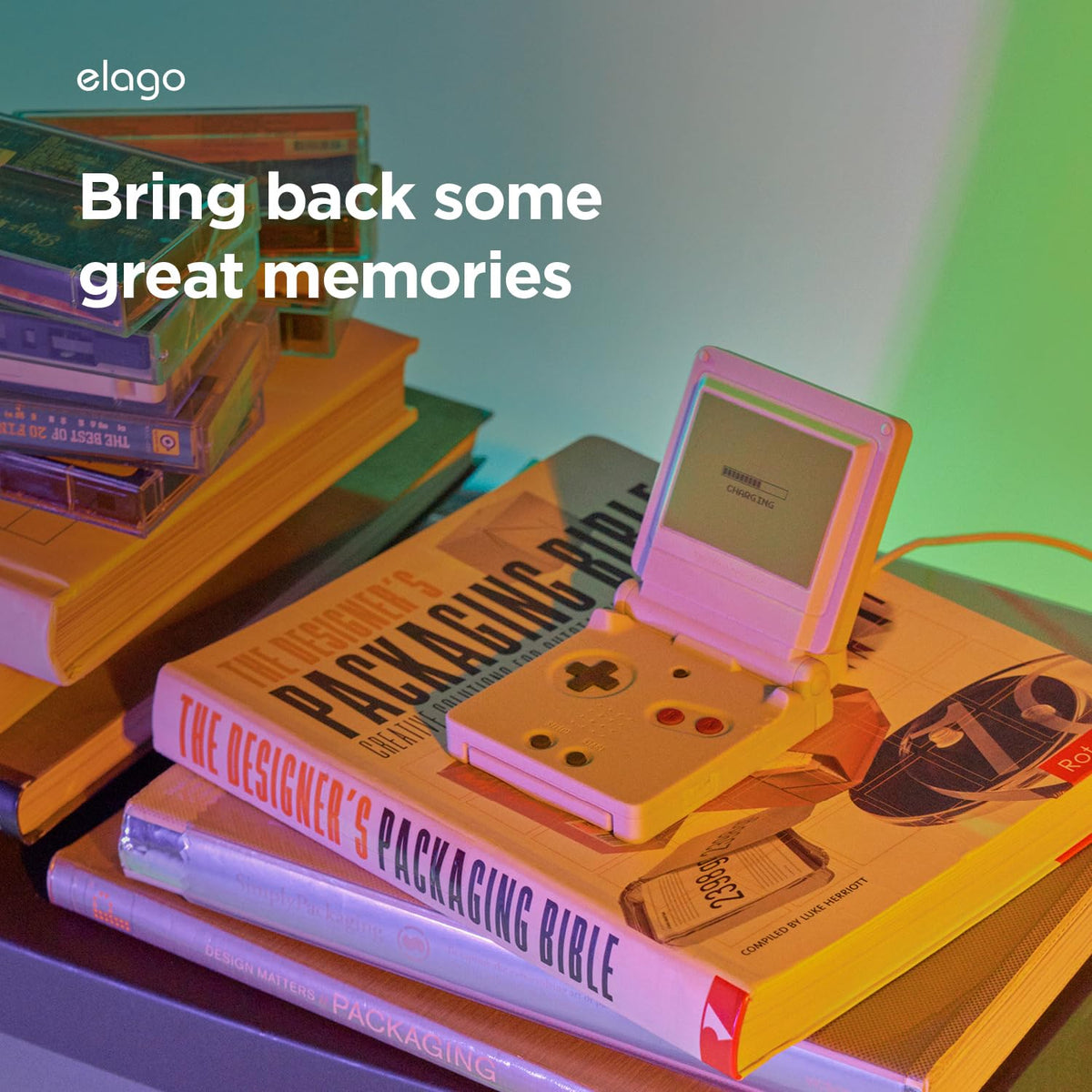 elago MS Stands M4 MagSafe Charging Stand - Light Grey DEMO