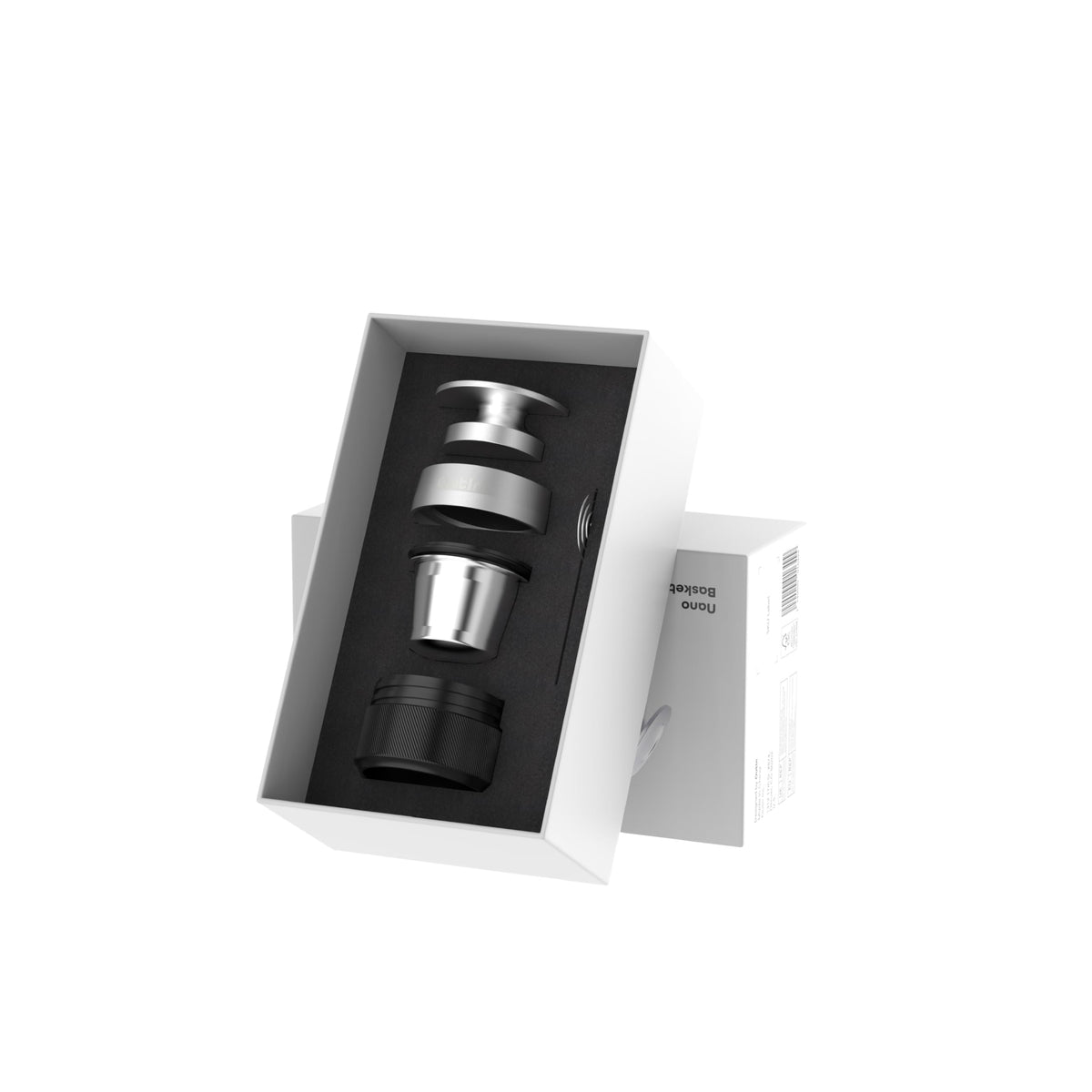 OutIn Nano Tampers Espresso Tamper Stainless Steel Silver NEW