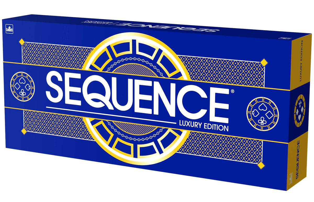 Goliath Sequence Luxury Edition Board Game in Blue Size One Size NEW