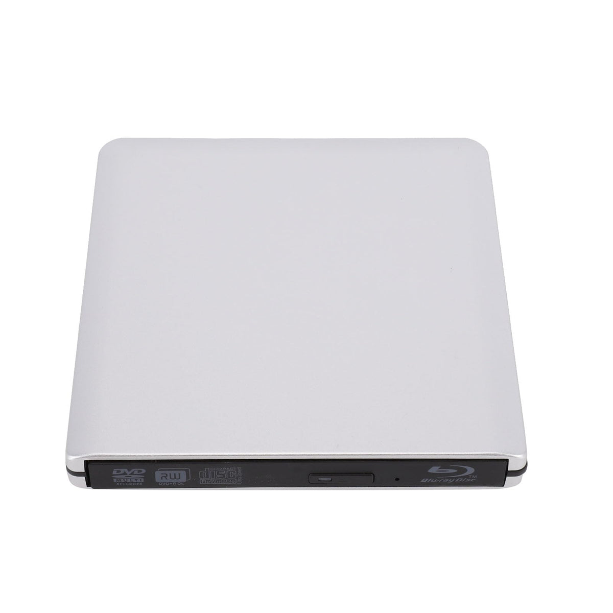 Portable Blu-Ray Player External DVD USB CD Drive Silver NEW