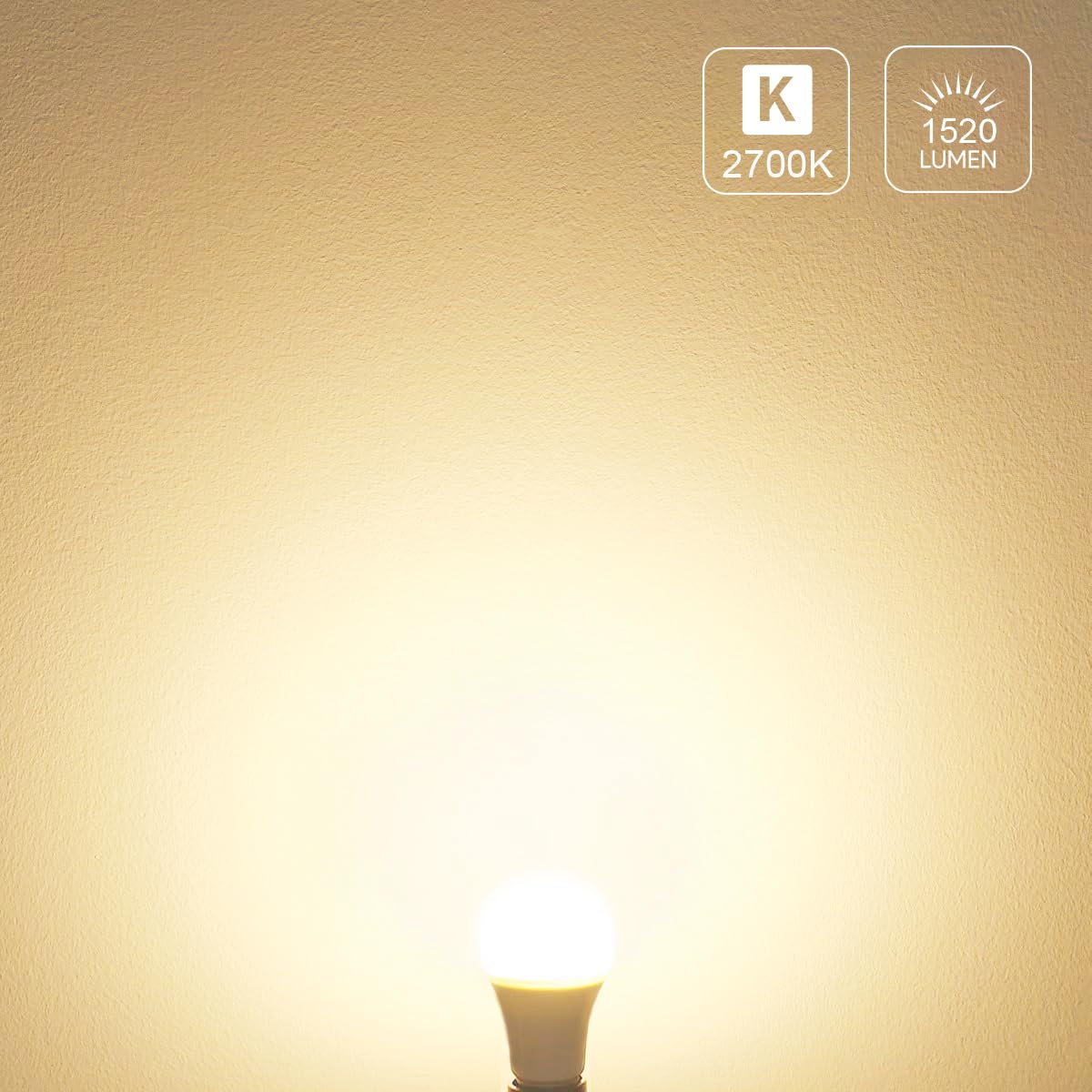 Lepro LED Bulbs B22 Bayonet 13.5W A60 Warm White Energy Saving Size A60 B22 DEMO