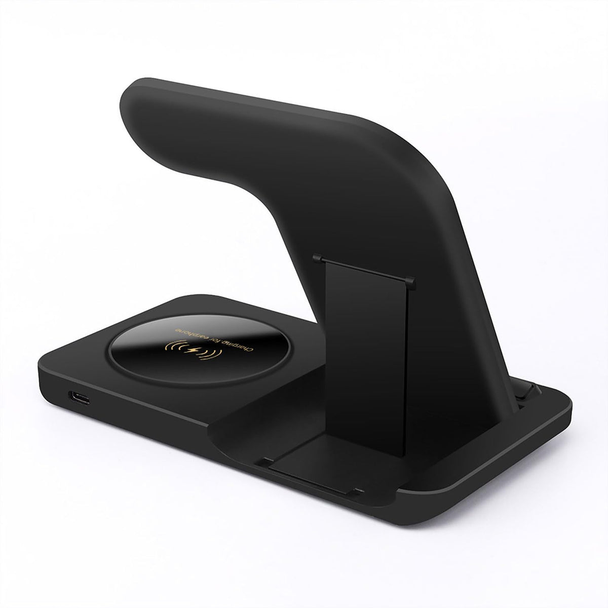 3-in-1 Wireless Charging Station for iPhone Apple Watch AirPods White DEMO