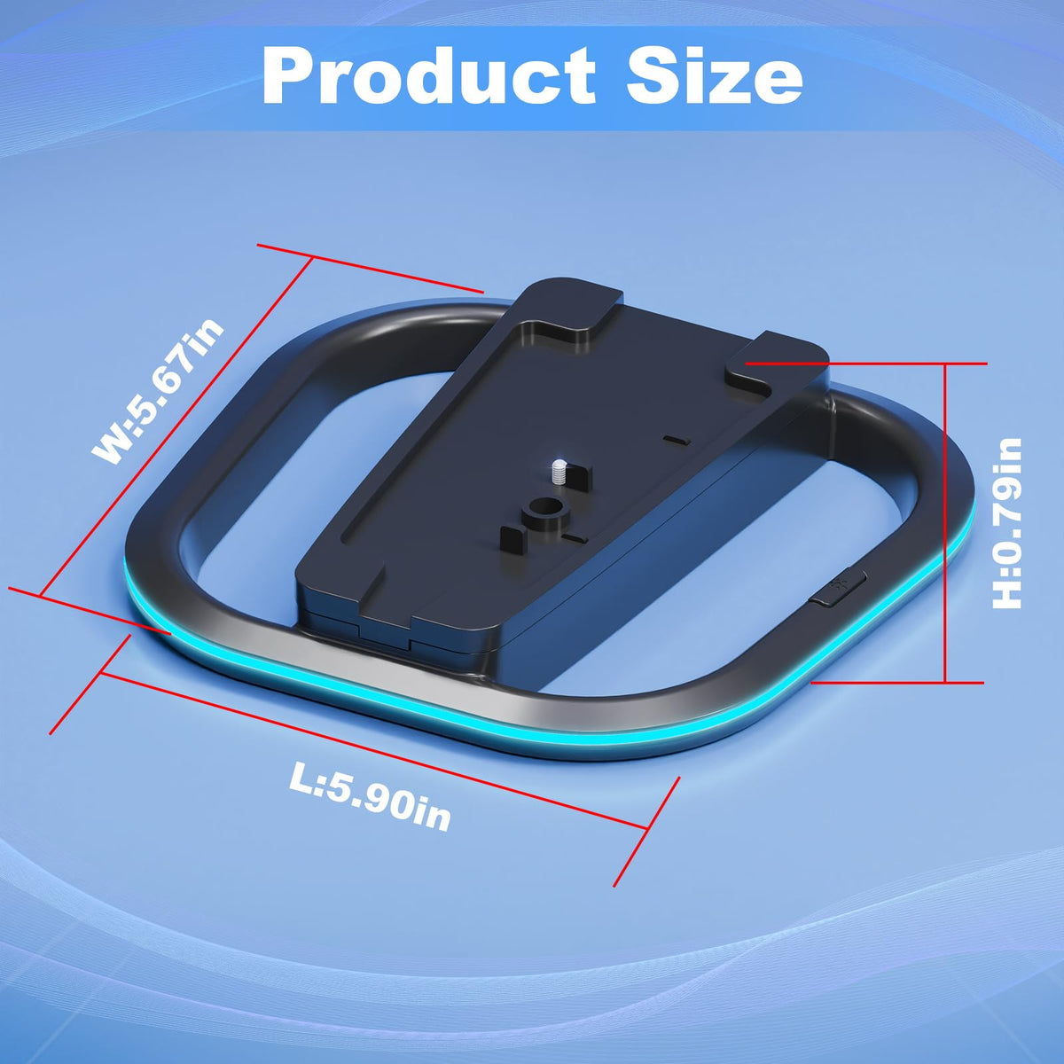 HONCAM Vertical Gaming Accessories Stand Kit for PS5 PlayStation Black DEMO