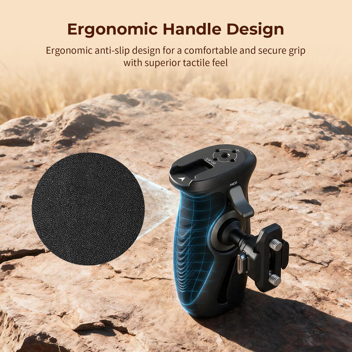 SMALLRIG NATO Swivel Handle H21 Handheld Stabiliser - Black NEW