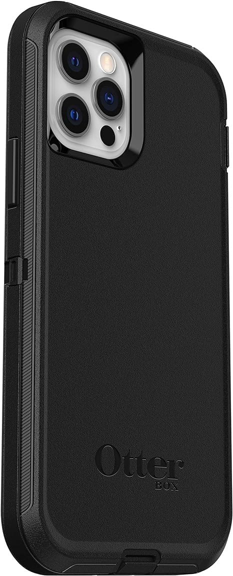 OtterBox Defender Black Phone Case for iPhone 12 and Pro NEW