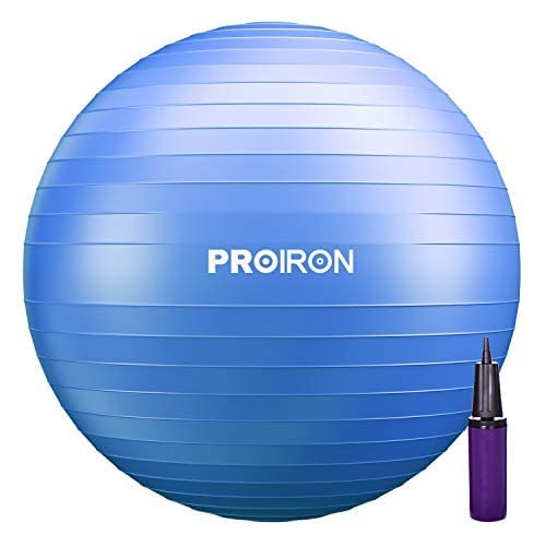 PROIRON 55cm Blue Balance Trainer Anti-Burst Exercise Yoga Ball NEW