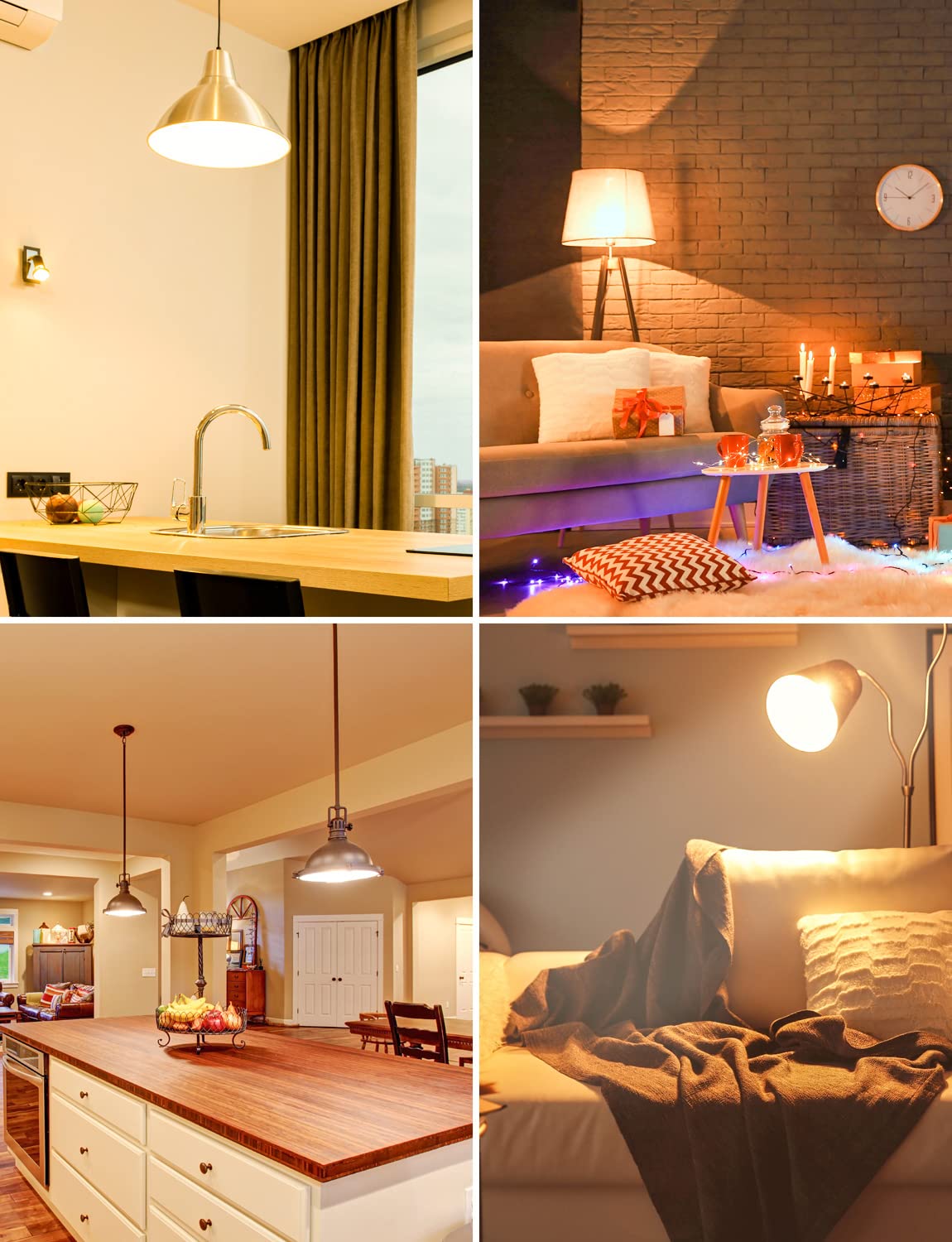 Lepro LED Bulbs Bayonet 60W Equivalent Warm White 2700K 806lm DEMO