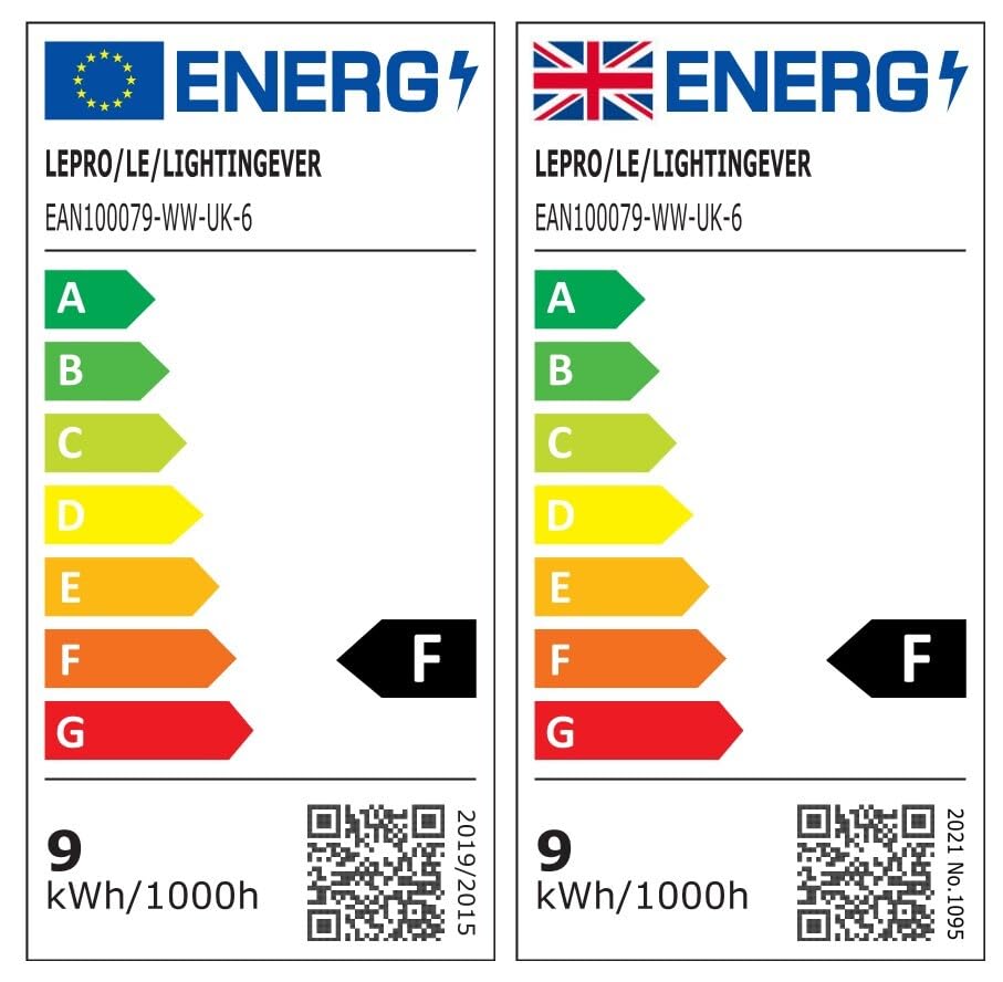 Lepro LED Bulbs Bayonet 60W Equivalent Warm White 2700K 806lm DEMO