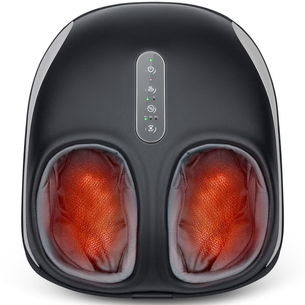 Nekteck Electric Foot Spa Massager with Heat & Deep Kneading Black DEMO