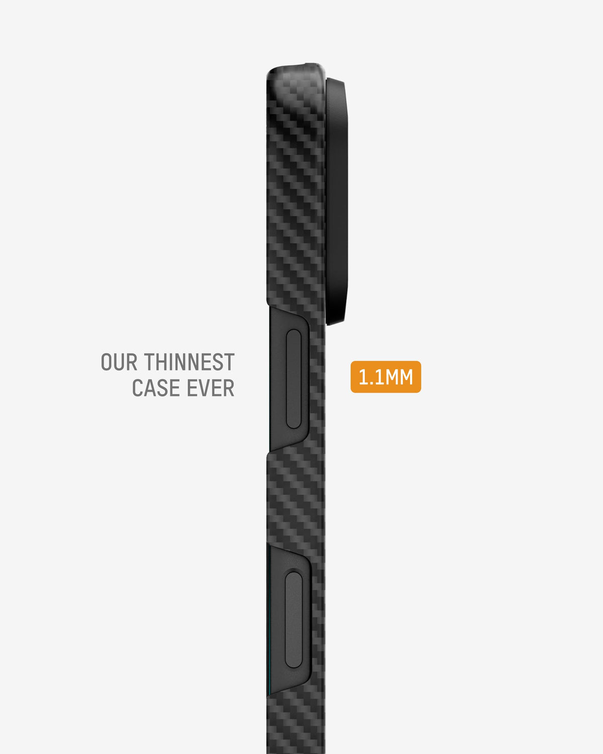 Mous iPhone 17 Pro Max Phone Case Black MagSafe 6.9 Inch Size iPhone 17 DEMO