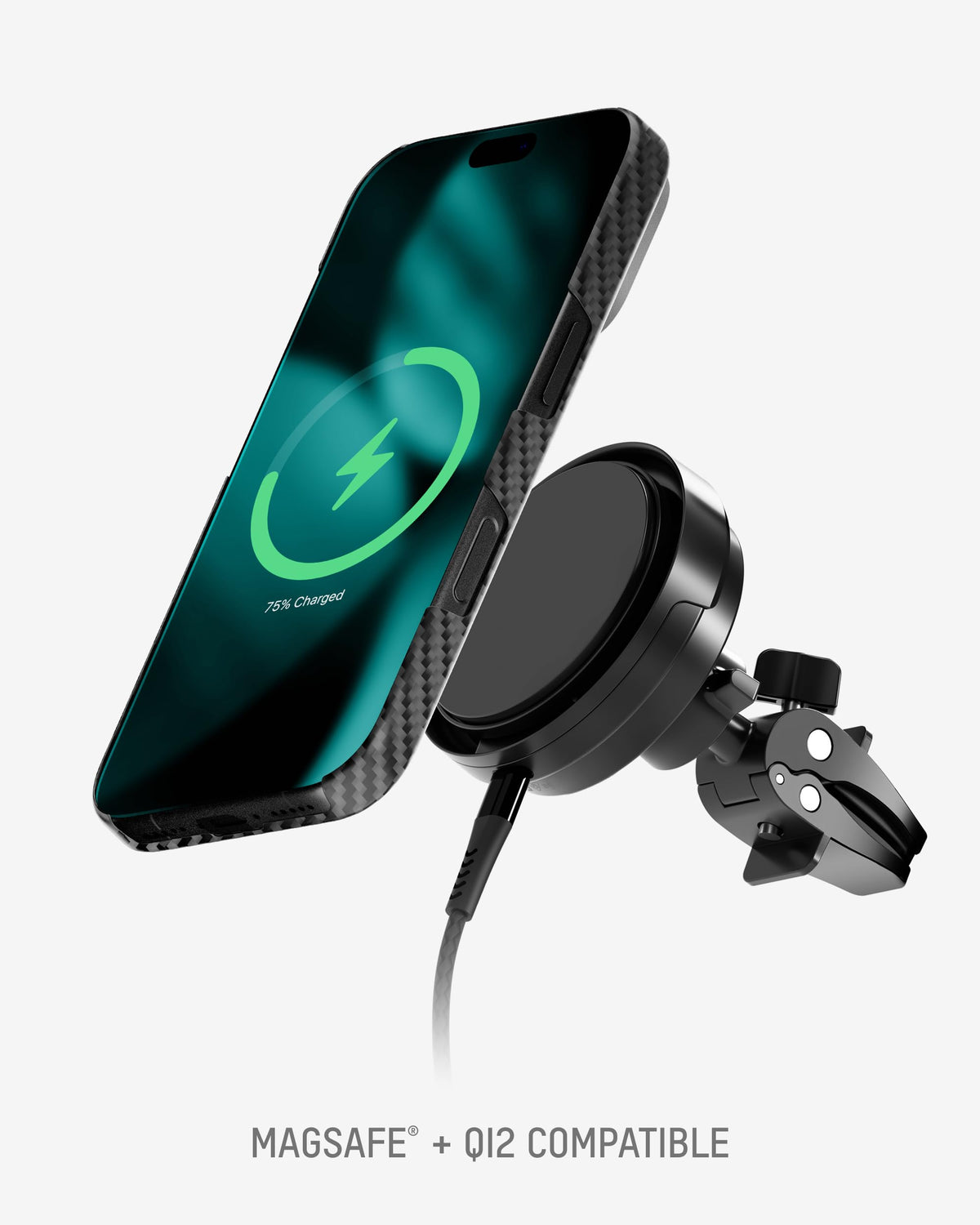 Mous iPhone 17 Pro Max Phone Case Black MagSafe 6.9 Inch Size iPhone 17 DEMO