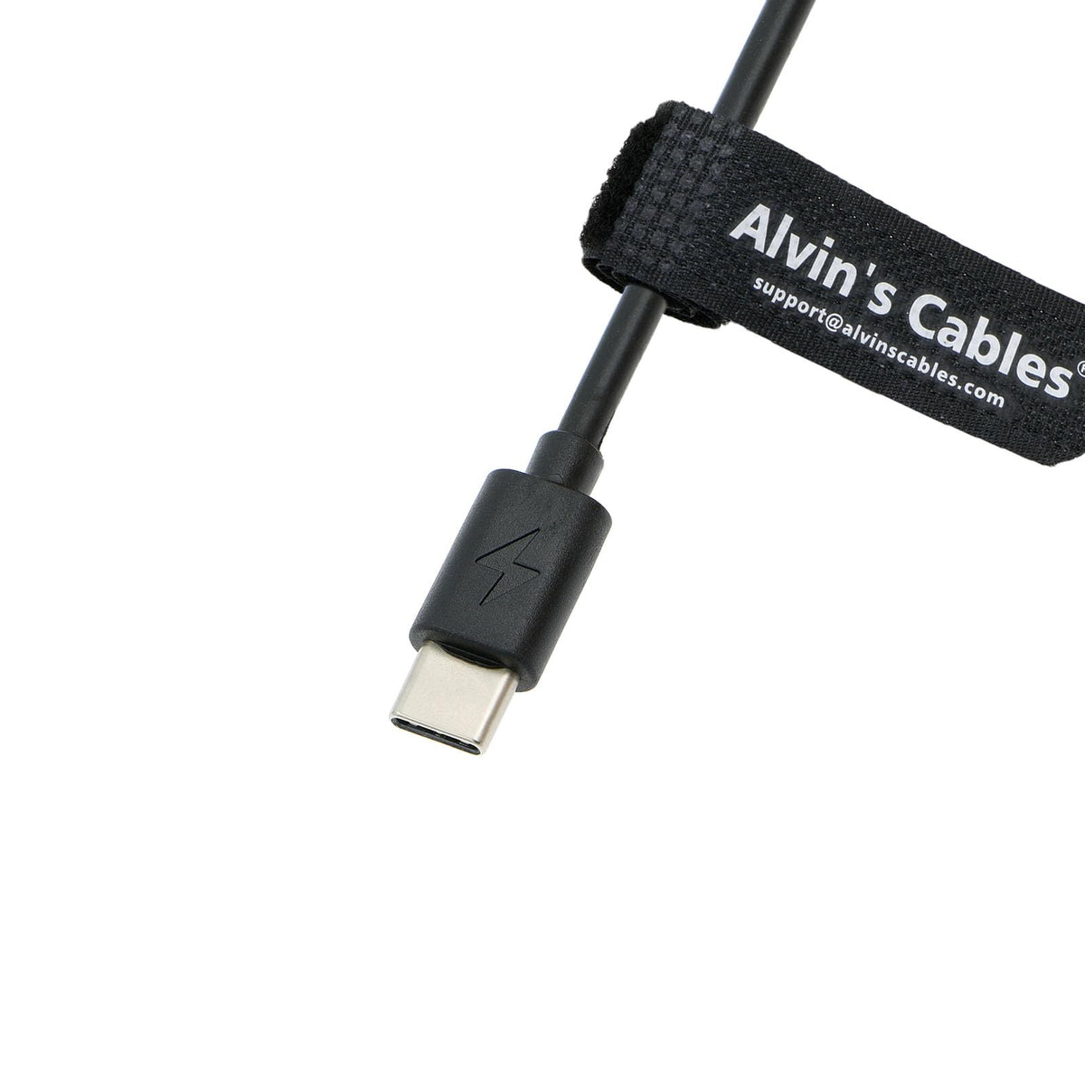 Alvin's Cables DMW-DCC8 Dummy Battery USB-C PD Power Cord Black DEMO