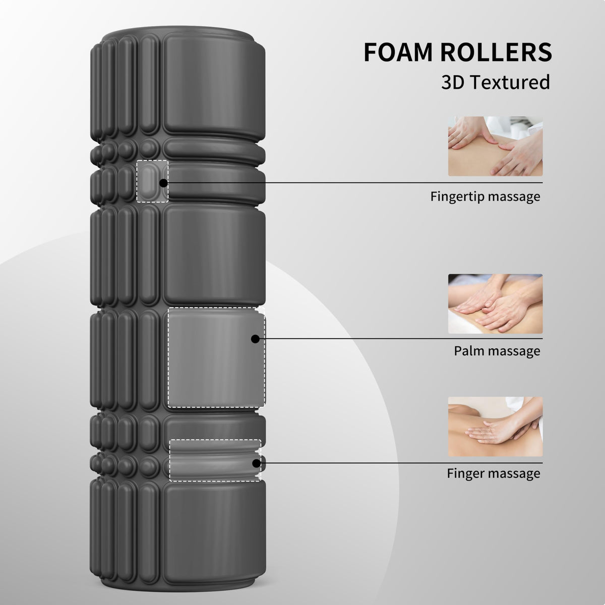 PROIRON Pink Foam Roller Medium Density Balance Trainer NEW