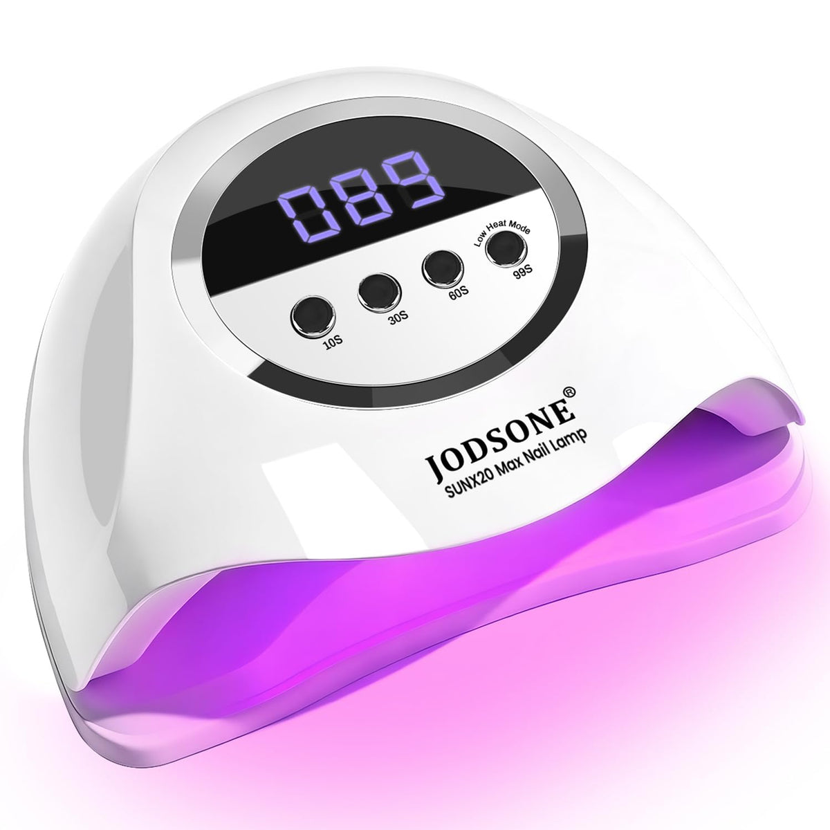 JODSONE 320W UV LED Nail Lamp High Power Gel Polish Curing White DEMO