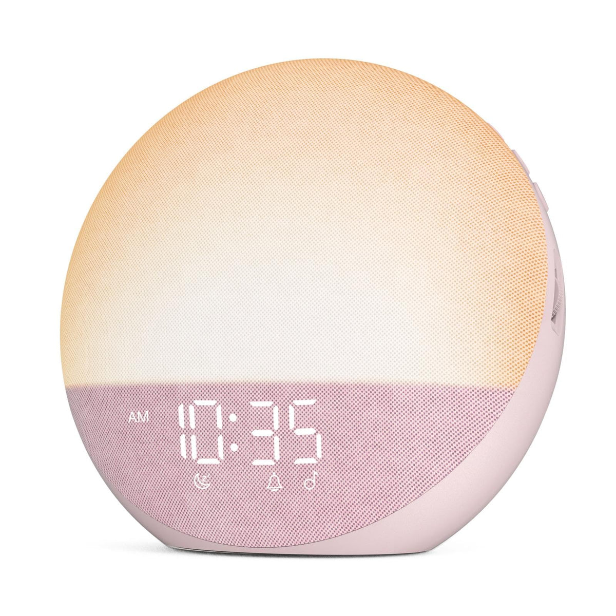 Pink Sleep Soother Sunrise Alarm Clock with White Noise Machine NEW