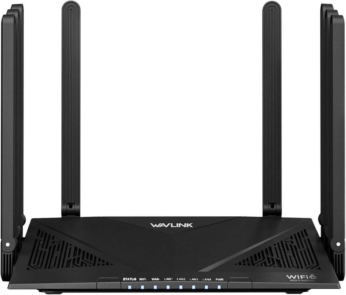 WAVLINK AX6000 Routers Wi-Fi 6 Dual Band Gaming Router 2.5Gbps Black DEMO