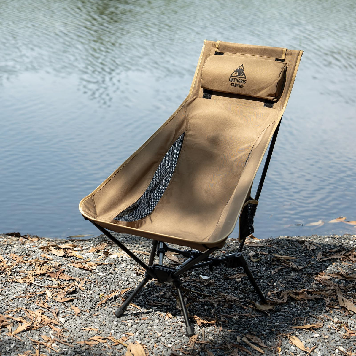 OneTigris Tigerblade Chairs High Back Camping Chair Ranger Green 18x24inch NEW