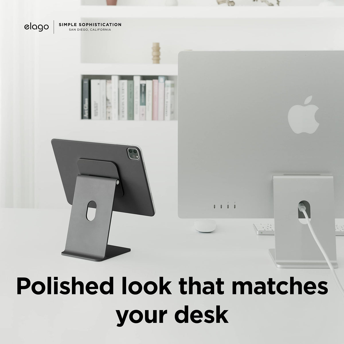 elago Premium Stands Magnetic iPad Stand - Dark Grey DEMO