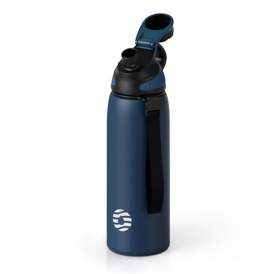 Fjbottle 800ml Stainless Steel Sports Water Bottle - Classic Navy Size 800ml NEW