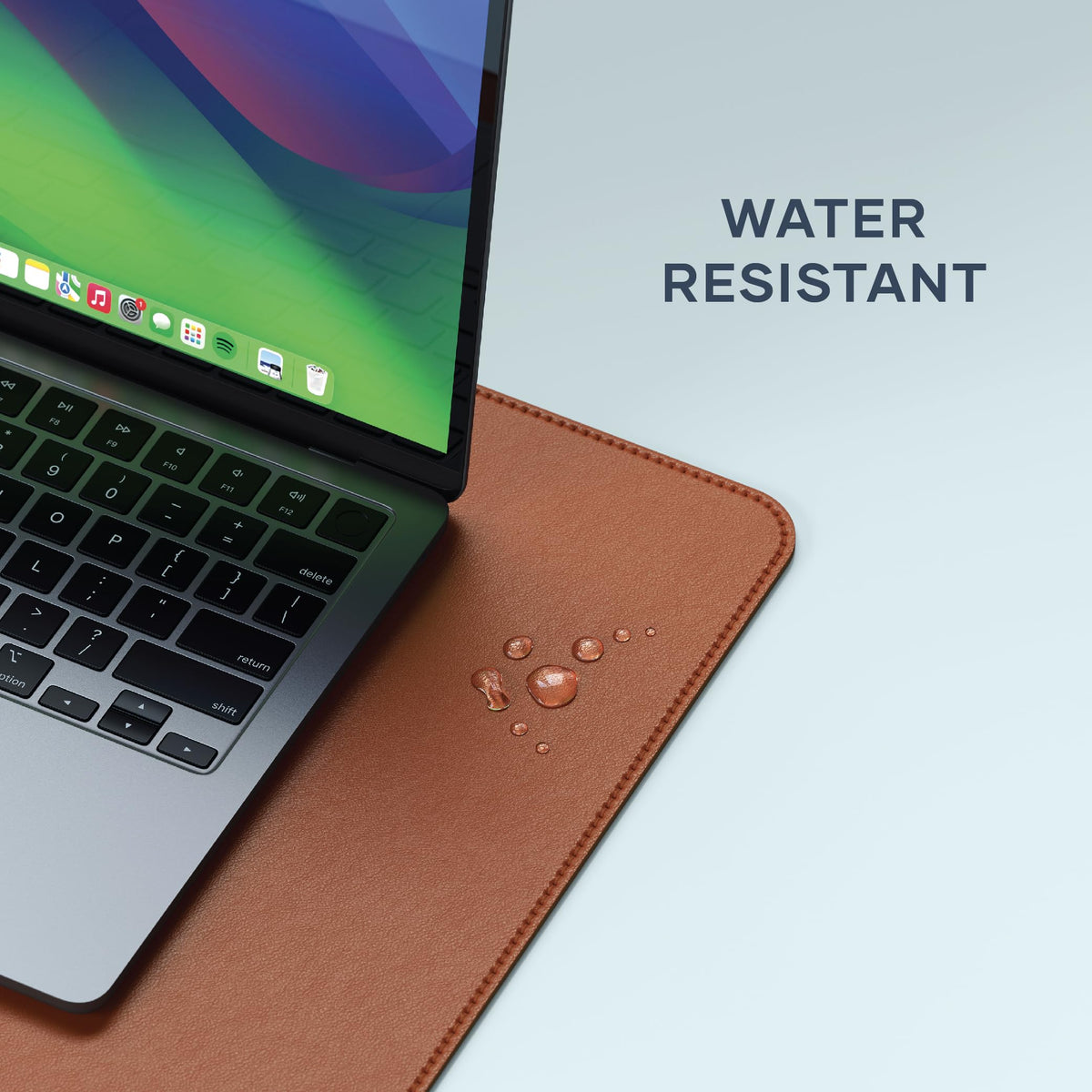 Satechi Brown Vegan Leather Desk Mouse Pad 68x31.5cm Large Size 68x31.5cm DEMO