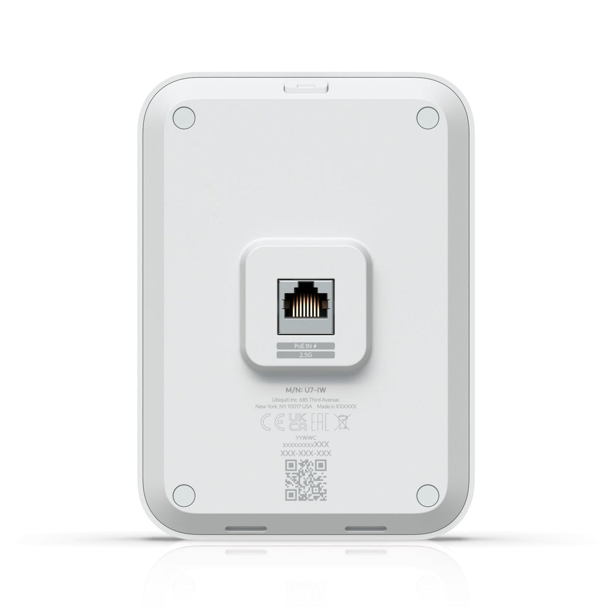 Ubiquiti UniFi In Wall Wireless Access Point Wi-Fi 7 White NEW