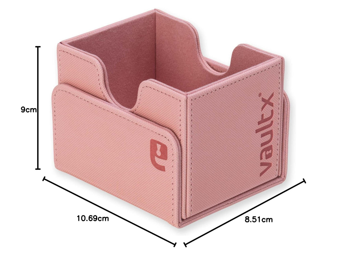 Vault X Card Boxes Pink Exo-Tec Sideload Deck Box for 100+ Cards NEW
