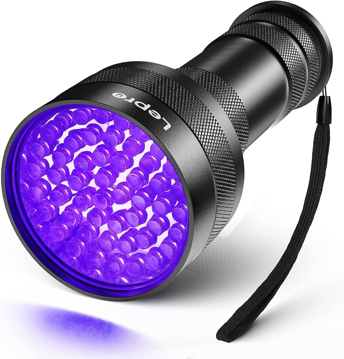 Lepro UV Handheld Torches Torch 51 LED Ultraviolet Flashlight Blacklight NEW