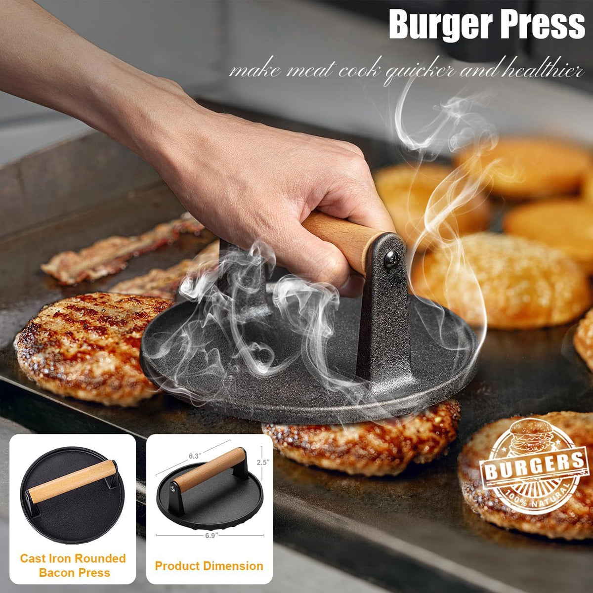 27-Piece Griddle Accessories Kit Stainless Steel Silver Barbecue Tools DEMO