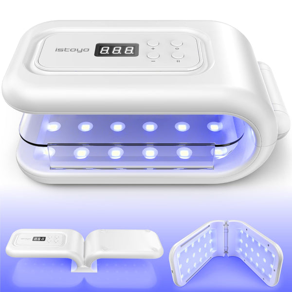 ISTOYO UV Curing Lamp 36 LED Double-Sided Fast Resin White Light NEW