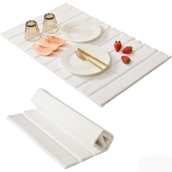 Super Absorbent White Diatomite Dish Drying Mat 63 x 40 cm DEMO